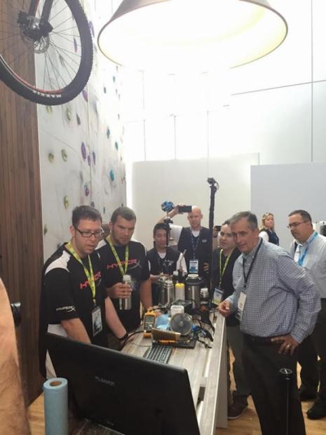 Open enlarged image ASRock Z170 OC Formula Sets More Records at IDF 2015 San Francisco! 045