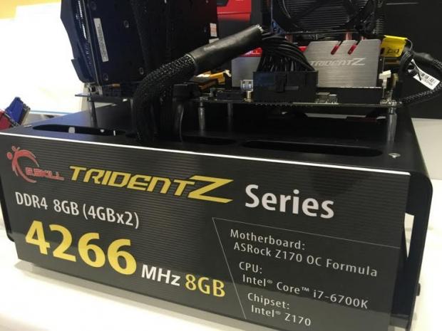 Open enlarged image ASRock Z170 OC Formula Sets More Records at IDF 2015 San Francisco! 046
