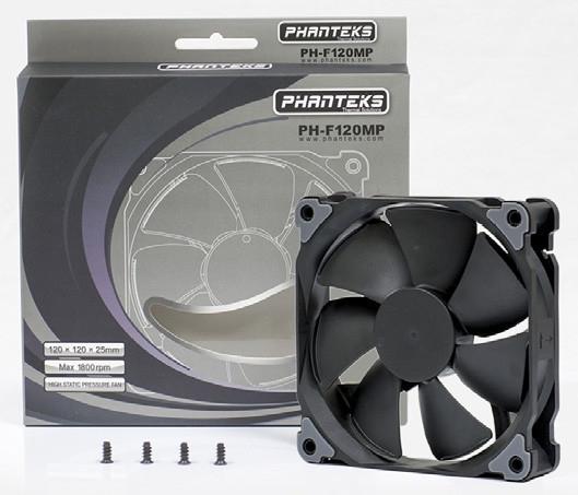 Phanteks Announces the MP and SP Series Black Edition Fans 080