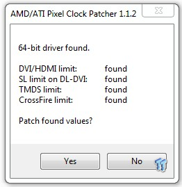 Ati pixel clock patcher 1.4 14. ATI Pixel Clock Patcher. AMD/ATI Pixel Clock Patcher. Pixel Clock Patcher.