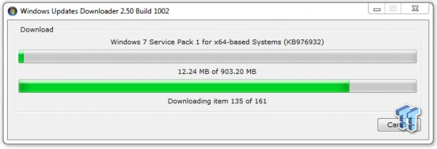Open enlarged image Using the Windows Updates Downloader to speed up your installation 03