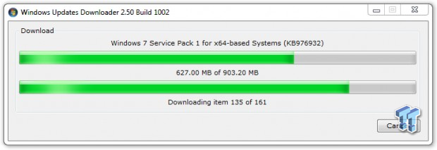 Open enlarged image Using the Windows Updates Downloader to speed up your installation 04
