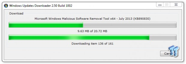 Open enlarged image Using the Windows Updates Downloader to speed up your installation 05