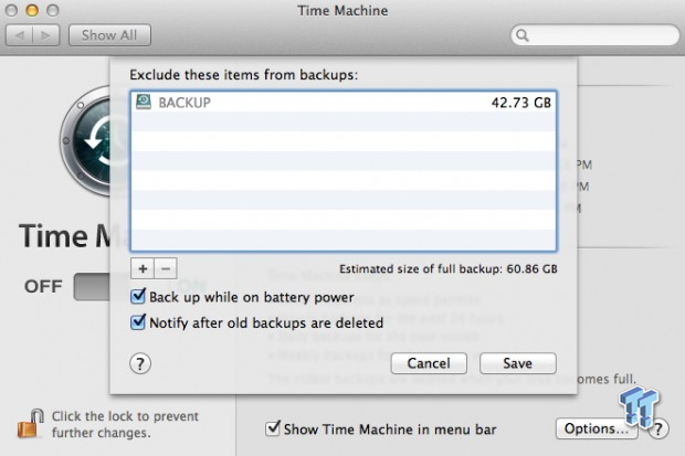 Backing your Apple Mac up with Time Machine 10