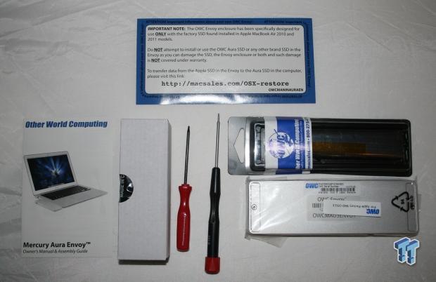 Open enlarged image Upgrading the SSD in your Apple MacBook Air with OWC's 480GB Aura Pro Solid State Drive 12