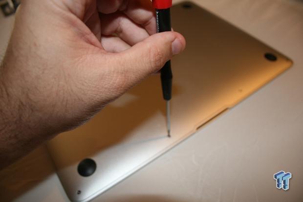 Open enlarged image Upgrading the SSD in your Apple MacBook Air with OWC's 480GB Aura Pro Solid State Drive 28